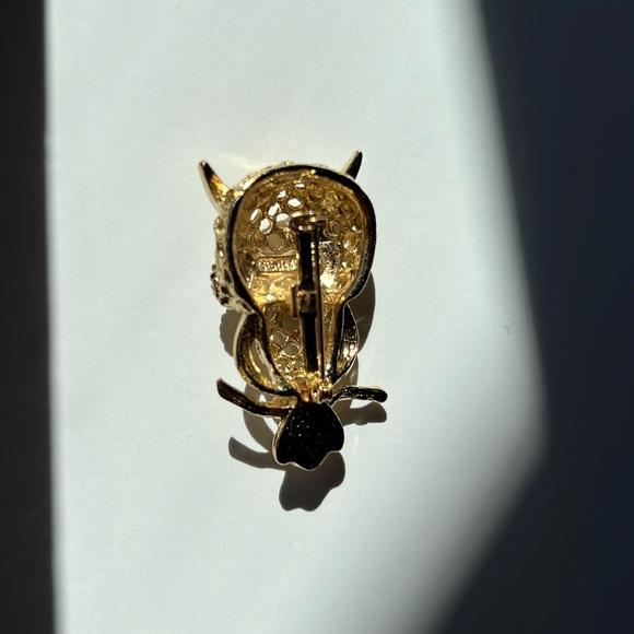 Vintage Owl Gerrys Brooch - Picture 2 of 2
